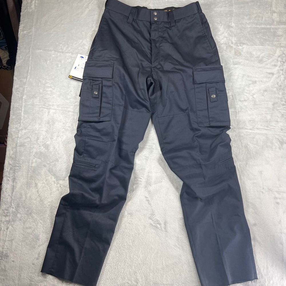 NWT Propper Critical Edge Mens EMT Pants Navy Tactical Cargo Size 36 Unhemmed